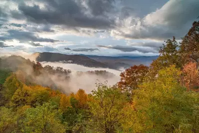 view in wears valley